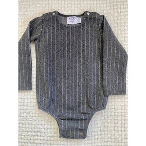 Kipp Gray Striped Bodysuit